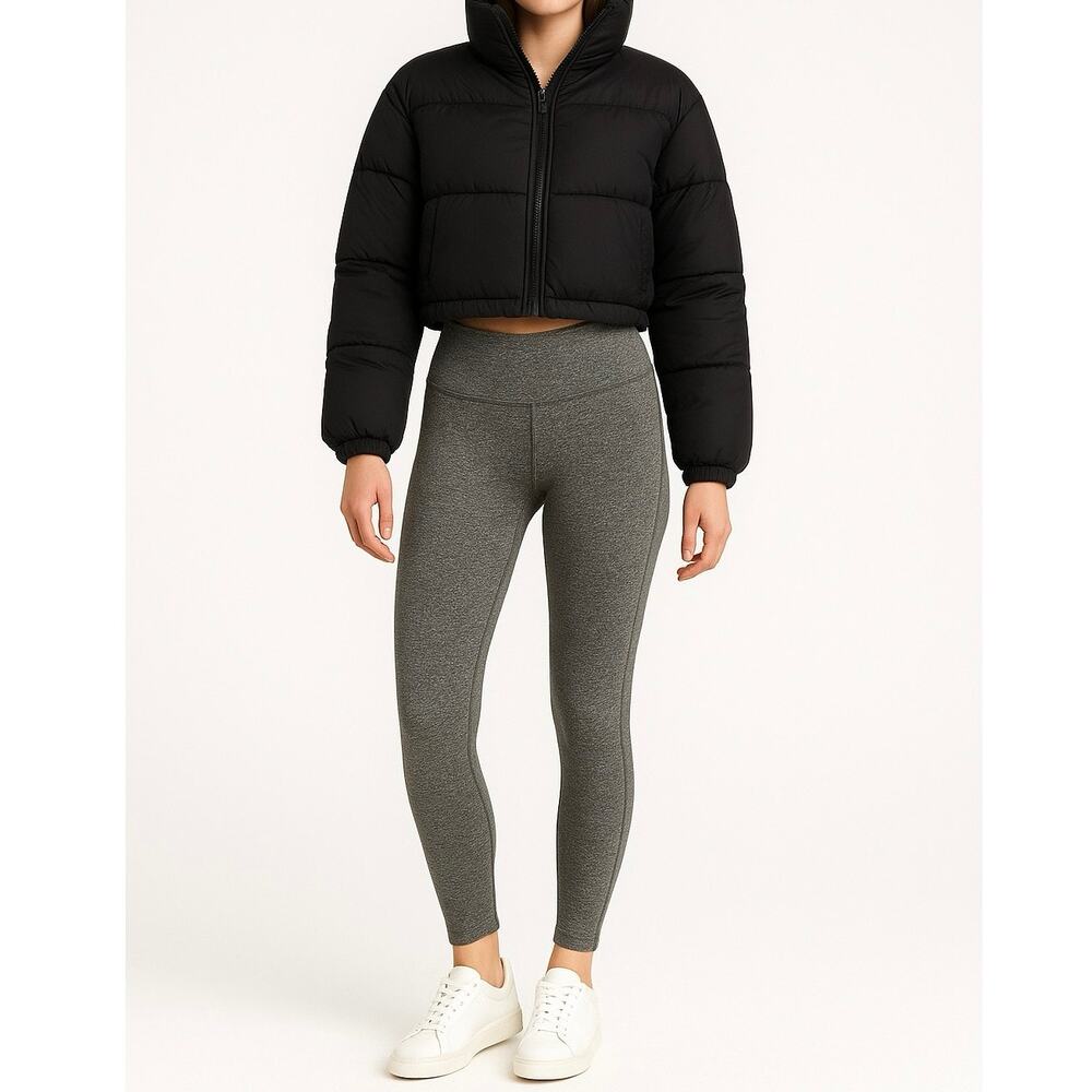 ZELLA Live-In High Waist Leggings | L | Gray Heather | Athleisure